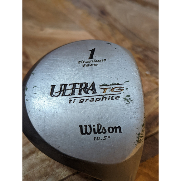 Wilson Ultra TG TI Graphite Driver 10.5 Degree 1 Wood Titanium Face RH R Flex - Picture 1 of 8